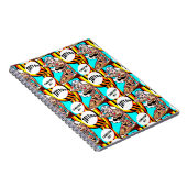 タトゥー付きブロンド ノートブック (右側)