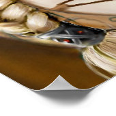 タトゥー入りガールミニポスター ポスター (角)