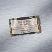 タトゥー商店情報磁気カード マグネット名刺 (インサイチュ)