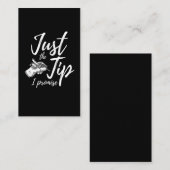 タトゥー恋人のヒントに入ったタトゥーのアーティスト 名刺 (正面/裏面)