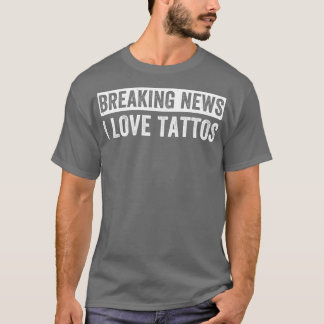 タトゥー恋人タトゥーのアーティストのタトゥーおもしろいストのインクタット Tシャツ