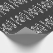 タトゥー愛好家のインク入りタトゥーアーティスト ラッピングペーパー (角)