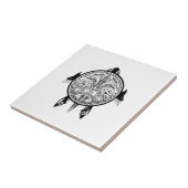 タトゥー族の亀 タイル (側面)