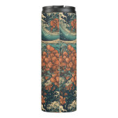 タトゥー日本のアート海の怪物 タンブラー (裏面)