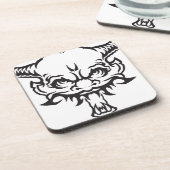 タトゥー日本のオニ悪魔 コースター (左側)