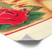 タトゥー日本のナース ポスター (角)