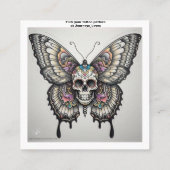 タトゥー柄の名刺 スクエア名刺 (裏面)