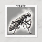 タトゥー柄の名刺 スクエア名刺 (正面)