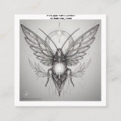 タトゥー柄の名刺 スクエア名刺 (正面)