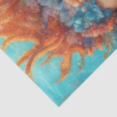 タトゥー美しい人魚地中海の娘 薄葉紙 (詳細)