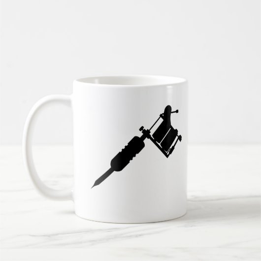 タトゥー銃 コーヒーマグカップ (左)