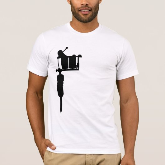タトゥー銃 Tシャツ (正面)