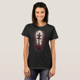 タトゥー・ゴシック・クロス25 Tシャツ