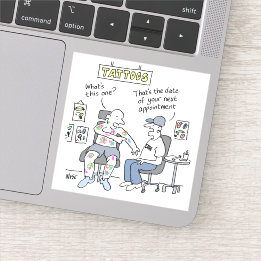 タトゥー テーマ 面白い タトゥーアーティスト シール