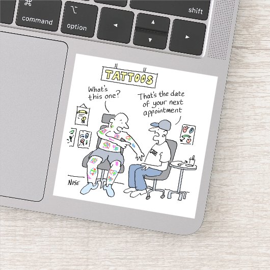 タトゥー テーマ 面白い タトゥーアーティスト シール (詳細)