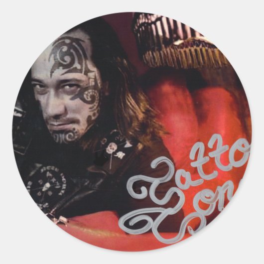 タトゥー・トニー・シール ラウンドシール (正面)