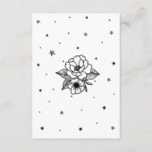 タトゥー トラディショナル ハート 宿泊施設 ウェディング エンクロージャーカード (裏面)