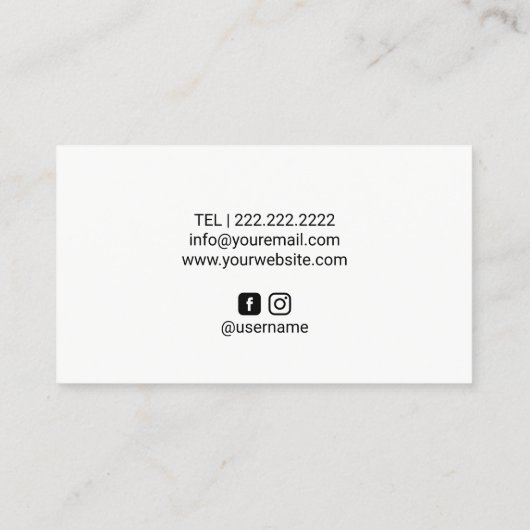 タトゥー&ピアスショップタトモダンーガン 名刺 (裏面)