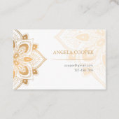 タトオマスターゴールデンフローラエレガントモノグラム 名刺 (裏面)
