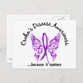 タトグランジゥー・バタフライ6.1クローン病 ポストカード (正面/裏面)