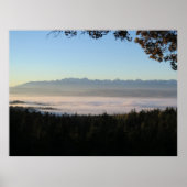 タトラの上の日の出 ポスター (正面)