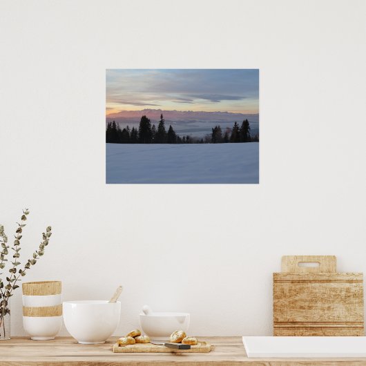 タトラの朝日 ポスター (キッチン)