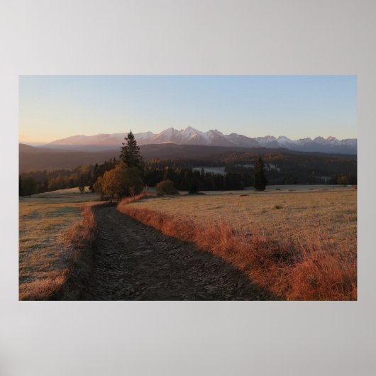 タトラへの道 ポスター (正面)