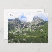 タトラ島グリーンキエズマルスキー池 ポストカード (正面/裏面)