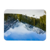 タトリー、山の風景、冬、雪 マグネット (横)