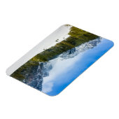 タトリー、山の風景、冬、雪 マグネット (左側)