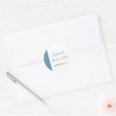 タトレズパーソナライズされたプリントヘナパーティーシール ラウンドシール (封筒)