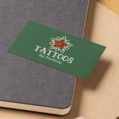 タト伝統的ゥー花 名刺