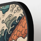 タト日本のーアート ピックルボールラケット (左詳細)