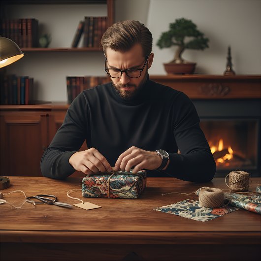 タト日本のーアート ラッピングペーパーシート