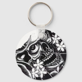 タト日本のースカル キーホルダー