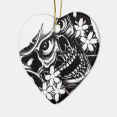 タト日本のースカル セラミックオーナメント (左)