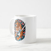 タト日本のータイガーマグ コーヒーマグカップ (正面左)