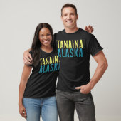 タナイナアラスカ太平洋岸スタック Tシャツ (ユニセックス)