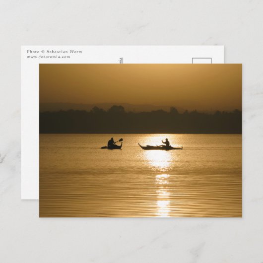 タナエチオピア湖 ポストカード (正面/裏面)