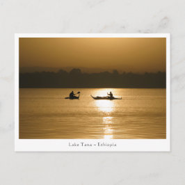 タナエチオピア湖 ポストカード