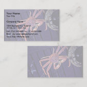 タナーのカニ 名刺 (正面/裏面)