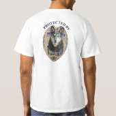 タナー著保護される Tシャツ (裏面)