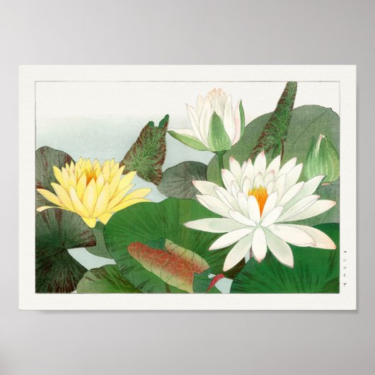 タニガミ湖南のスイレン ポスター (正面)