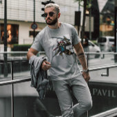 タヌキモダン侍 Tシャツ