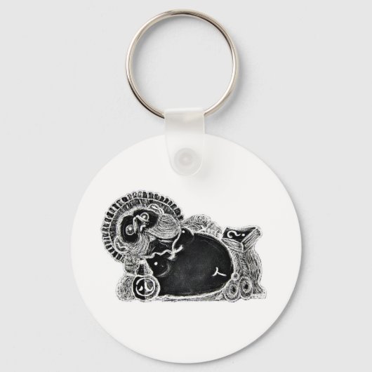 タヌキーホルダー2 キーホルダー (正面)