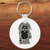 タヌキーホルダー キーホルダー (正面)