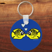 タヌキ愛 キーホルダー (正面)