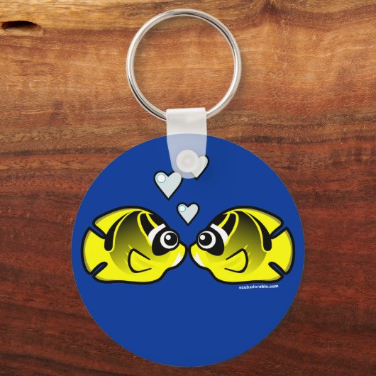 タヌキ愛 キーホルダー (正面)