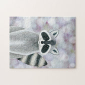 タヌキ(ウッドランドポートレート) ジグソーパズル (横)