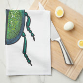 タネコミムシ キッチンタオル (四つ折り)